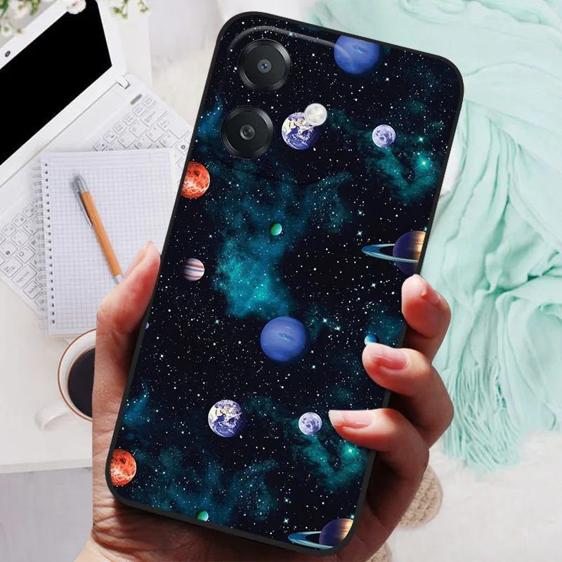 Black Lion & Wolf Silicone Soft Back Case - Protective Shell