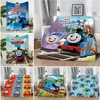 Cartoon Thomas and Friends Printed Blanket Picnic Blankets Warm Blanket Soft and Comfortable Blanket Home Travel Birthday Gift 1
