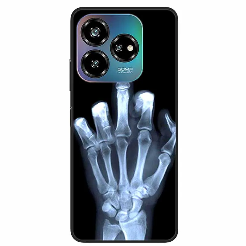 Cartoon Silicone Soft Phone Case - Protective Cover Bag in Vibrant Design