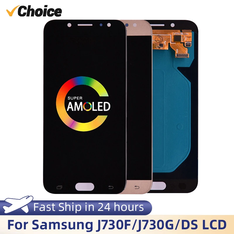 

Choice 5.5'' Super Amoled LCD For Samsung Galaxy J7 Pro 2017 J730 J730F LCD Display And Touch Screen Digitizer Assembly