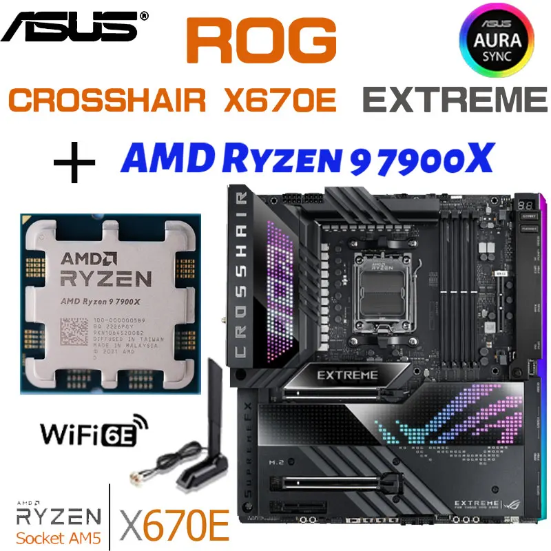 AM5 kicks off in style with ROG Crosshair and ROG Strix X670 motherboards