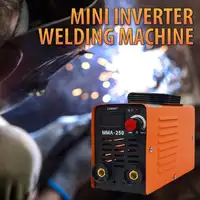 MMA250 Arc Welder Portable Mini Inverter Welding Machine EU/US Plug 110V 220V Iron Electric Welding Equipment Car Repairing Tool 1