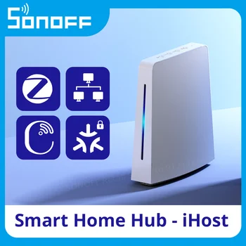 SONOFF iHost 스마트 홈 허브 AIBridge 중앙 제어 지그비 게이트웨이, 로컬 데이터 스토리지, eWeLink CUBE에 의한 오픈 API 파워, 2GB, 4GB