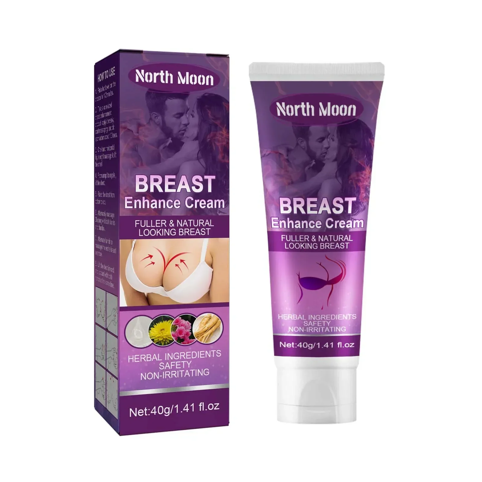 Lift Firm Nourish Breast Get Rid Flat Relaxation Saggy Breast Make Chest More Round Fuller Improves Skin Elasticity Care