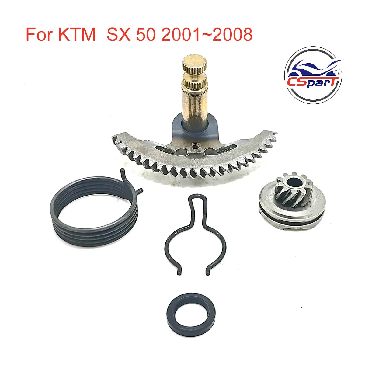 Kick starter start gear sprocket spring kit KTM50 65 SX 50CC 65CC Mini SR 2001~2008