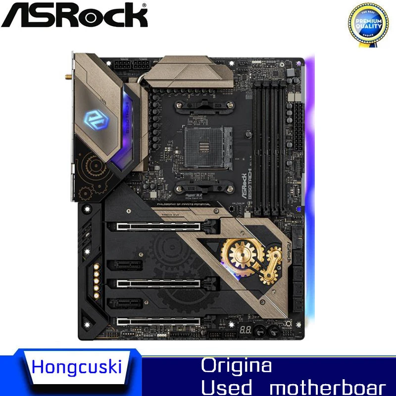 

Used For ASRock B550 Taichi Motherboard Socket AM4 DDR4 AMD B550 Original Desktop PCI-E 4.0 m.2 sata3 Mainboard