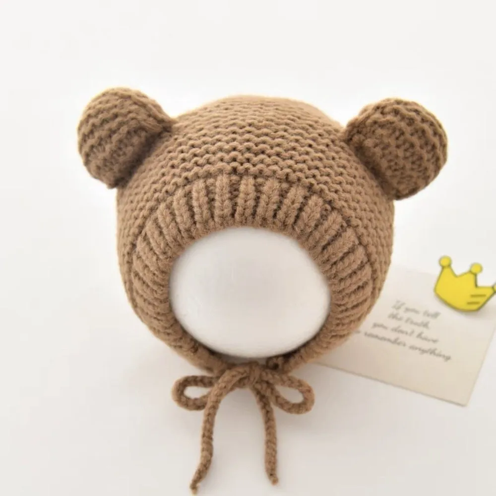 Warm Knitted Beanie Hat for Kids Cold Weather