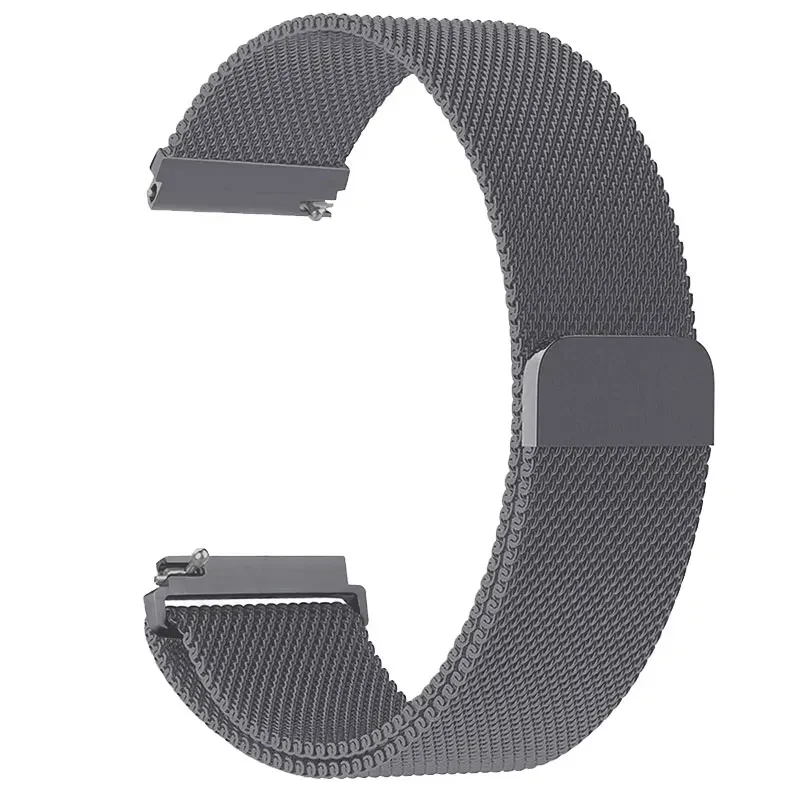 Elegant 22mm Milanese Strap - Premium Steel Watchband Bracelet