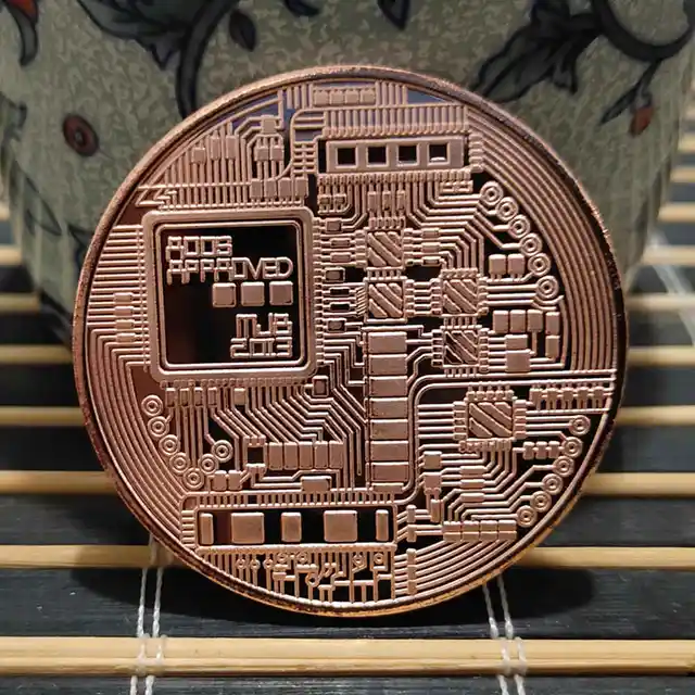 Gedenkmünze 40 mm Nachahmung Kunst Sammlerstück Antike Münze Goldsammlung Geschenk Bitcoin Gehäuse Metall 1