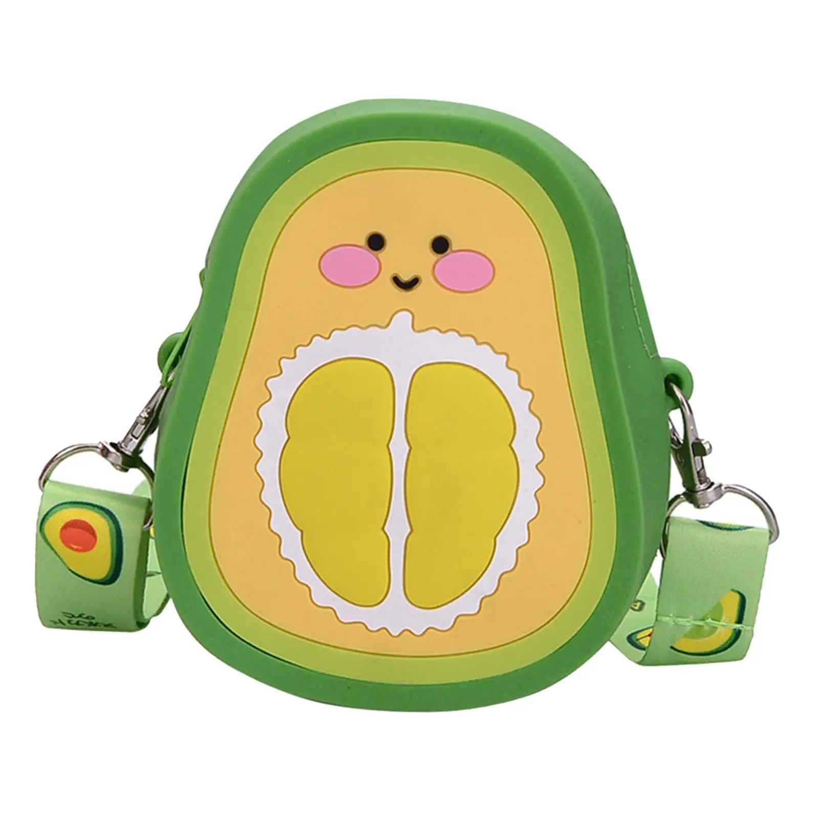 Wallets Bag Silicone Fun Toy Cartoon Shoulder Bag for Travel