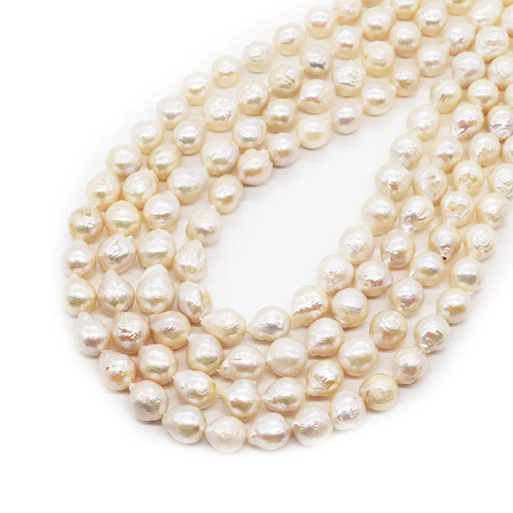 

Edison Pearls Natural Freshwater Pearls Baroque Beads for Making Necklaces Earring Jewelry Irregular Round Beads Accessories