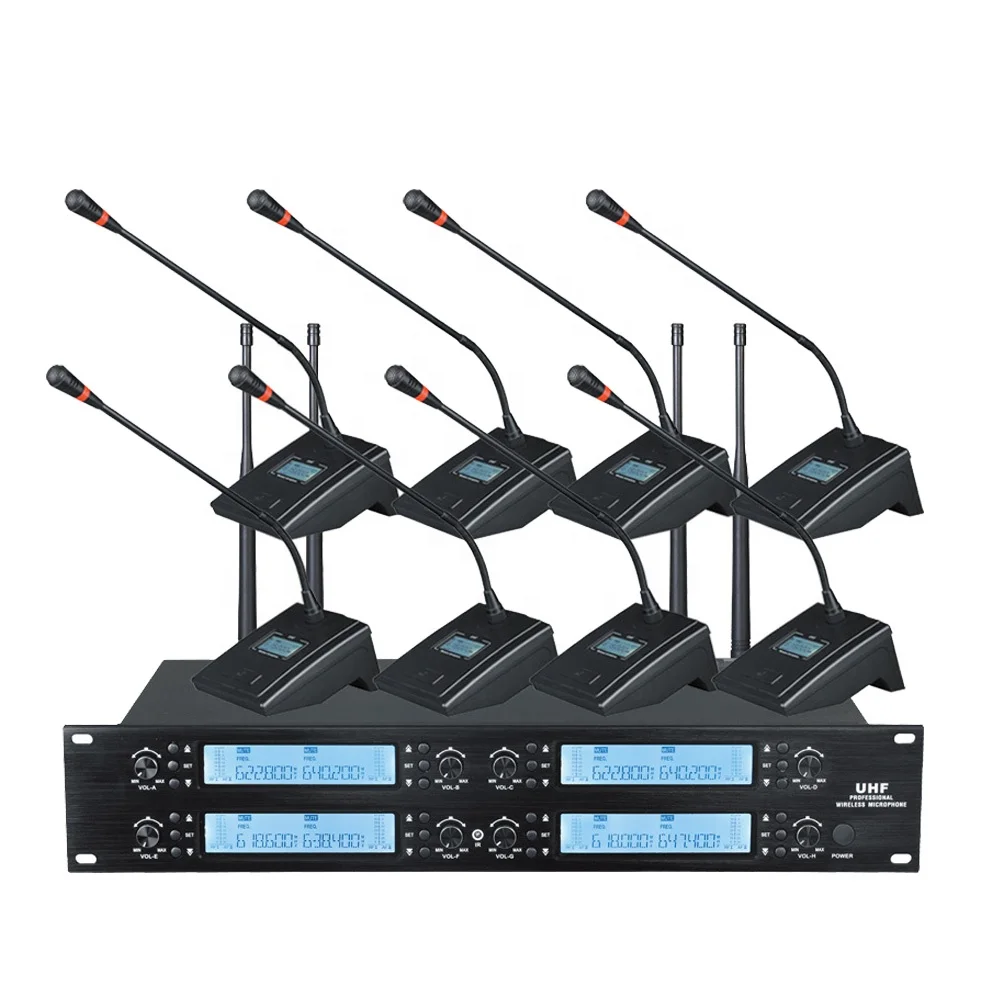 

Новый стиль, Uhf, 8-канальная Беспроводная фотосистема для проведения встреч