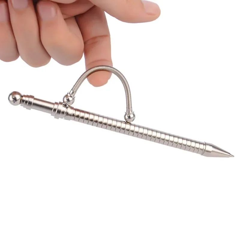 New Office Toys Bending Fidget Pen Metal Magnetic Pen Stress Reliever Finger Spiner Toy Fidget Hand for Autism and ADHD