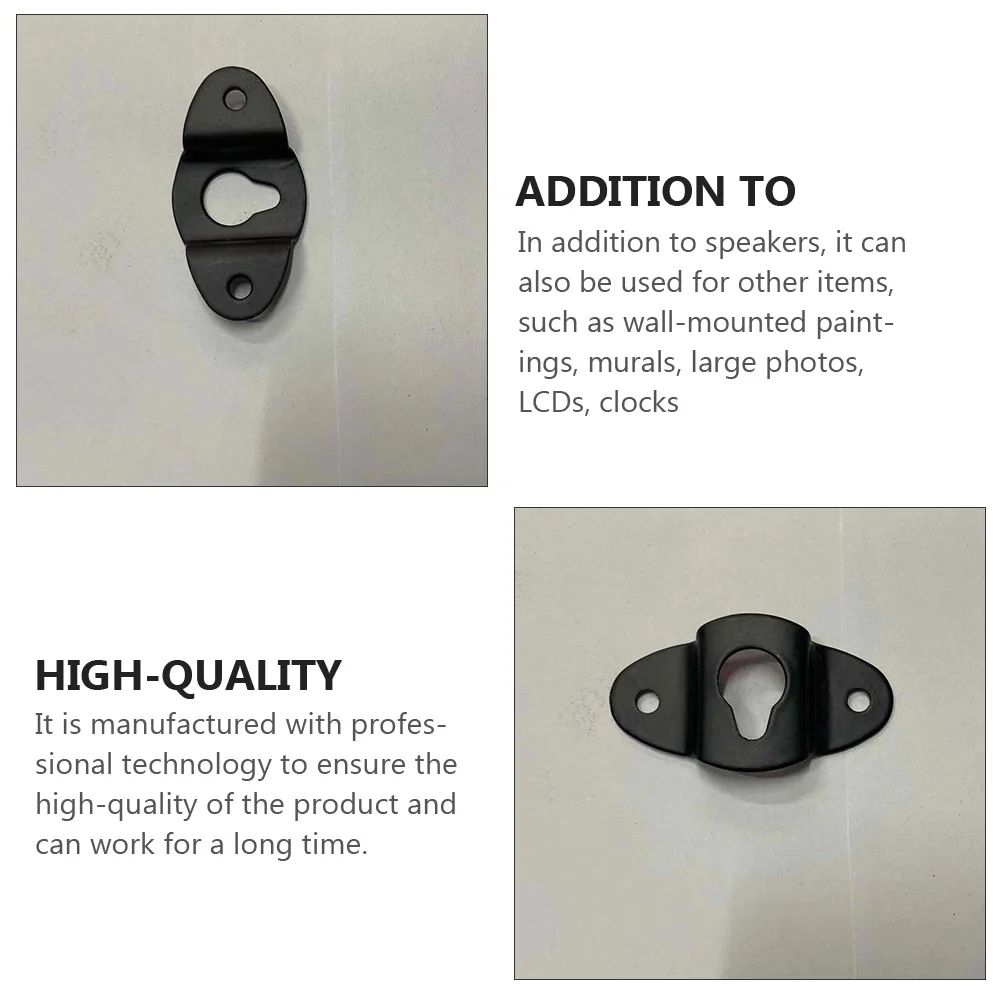 10 PCS Speaker Hanging Connector Musical Hanger Accessories Speaker Wall Racks Audio Hook Wall Hanger