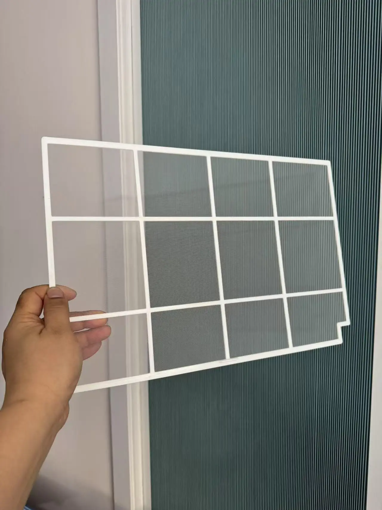 삼성용 2개/세트 왼쪽:42X28cm DB63-02130+오른쪽:42X28cm DB63-02129 새로운 맞춤형 에어컨 필터 공기 먼지 스크린