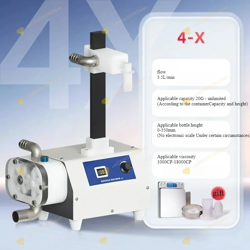 220V/110V Honey Filling Machine Foot Operated Viscous Liquid Bottling Tomato Sau