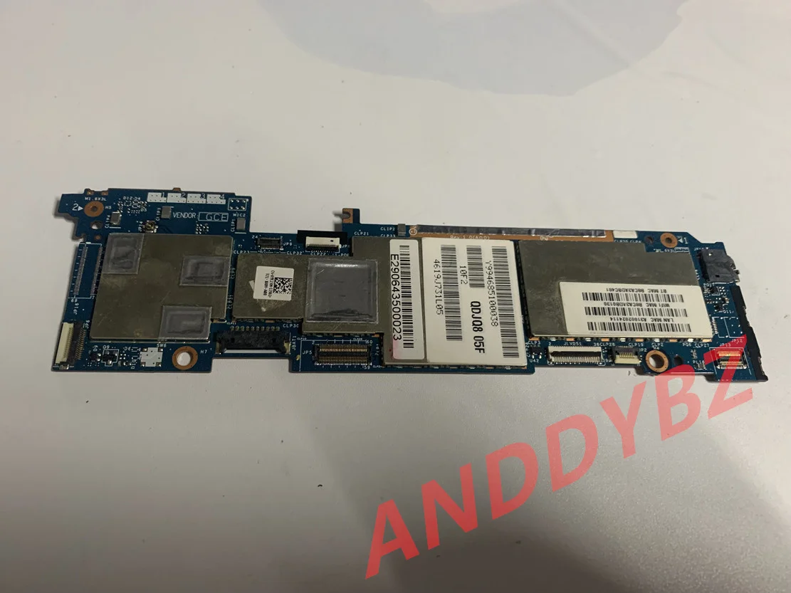 Original FOR Dell XPS 10 Windows Run Time OS 32GB Tablet Board LA-8763P 74WT8 TESED OK
