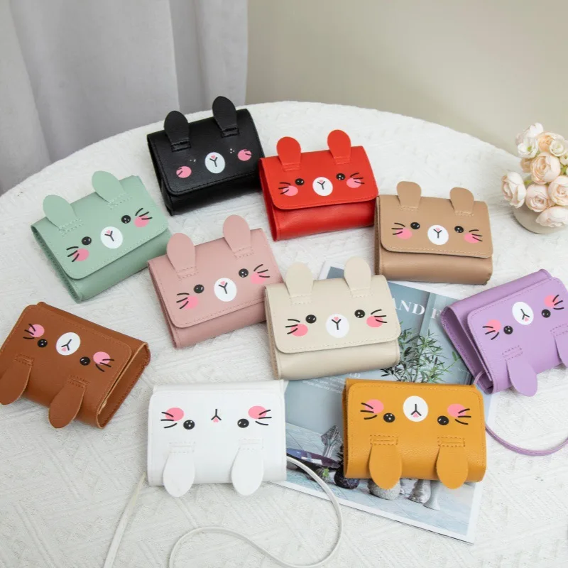 حقائب يد صغيرة للأطفال رائجة البيع الأميرة طفل الفتيات بولي Leather جلد صغير الكتف حقائب كروسبودي لطيف الاطفال محفظة نسائية للعملات المعدنية المحفظة