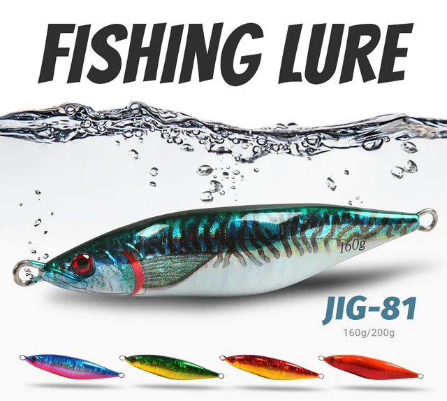 How To Fish Jigsaltwater Jigging Lure 160g-400g S Shape 3d Print Metal  Artificial Bait