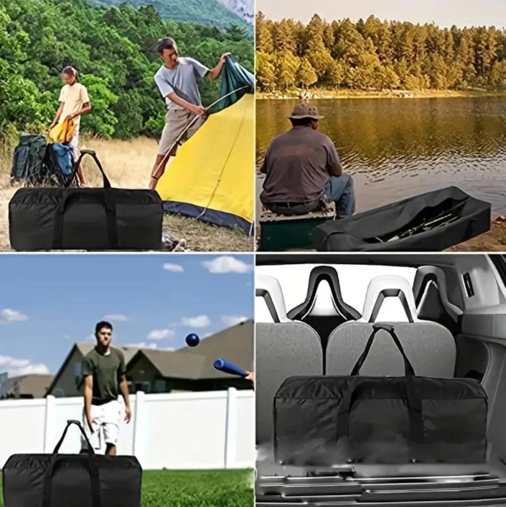 Description Picture 4 of itemChristmas Tree Storage Bag 210D Heavy Duty Outdoor Terrace Cushion Large Storage Bag Waterproof Oxford Cloth Storage Bag Gift