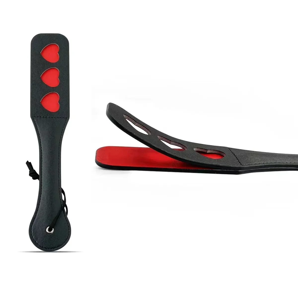 Portable Soft Handle Horse Riding Paddle PU Leather Outdoor Game Durable Anti-Slip Horse Whip Horse Racing Practice Tool 4