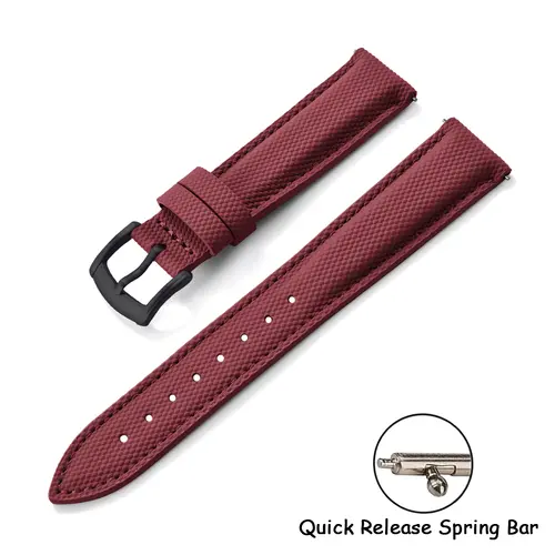 New Coated Sailcloth Strap 18/19/20/22mm Sport Fabric Waterproof WristBand Universal Accessories For Smart Watch Huawei/Samsung - Image 27