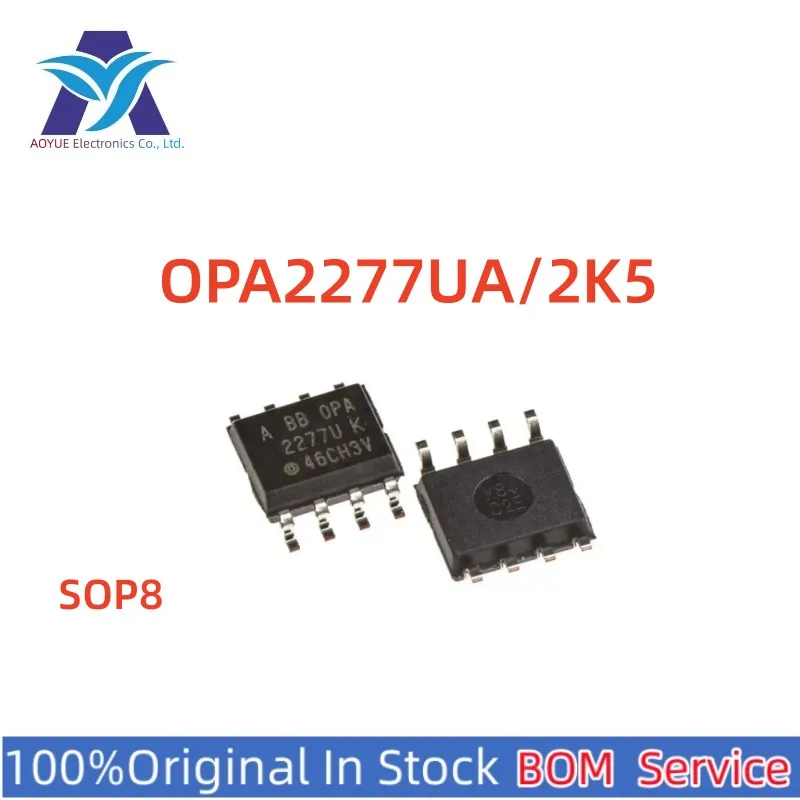 

Оригинальный Новый микроконтроллер IC OPA2277UA/2K5 OPA2277UA TI IC MCU, комплексный сервис, оптовая покупка, свяжитесь со мной по низкой цене