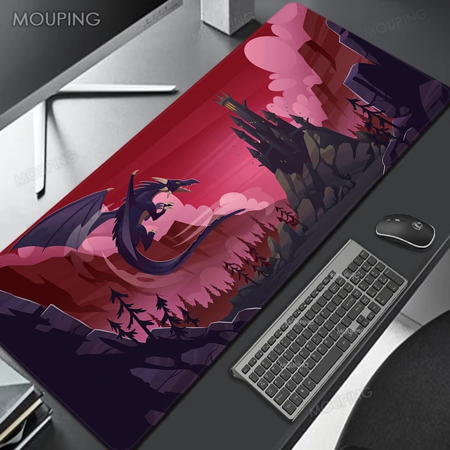 Gaming Laptops Reddragon Mouse Pad Xxl Big Art Deskmat Japanese Anime  Mousepad Gamer Keyboard Office Computer Carpet Mouse Mats - AliExpress