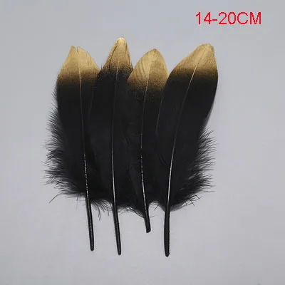 Glittering Gold and Silver Feathers for DIY Wedding and Jewelry Crafts