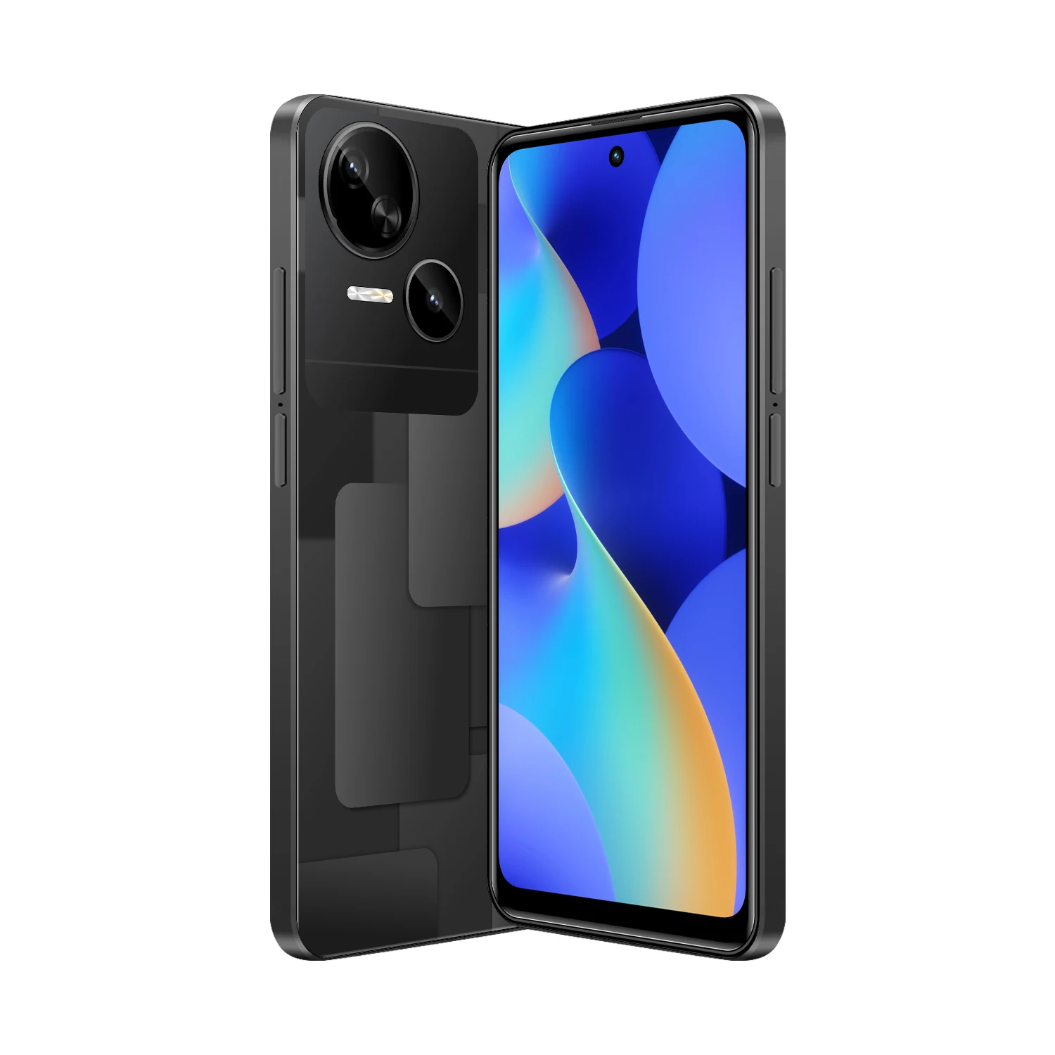 Fuffi スマートフォン 128GB 64MP fuffi-Smartphone Android 6.56 inch 4G Network Dual SIM 4+32GB ROM