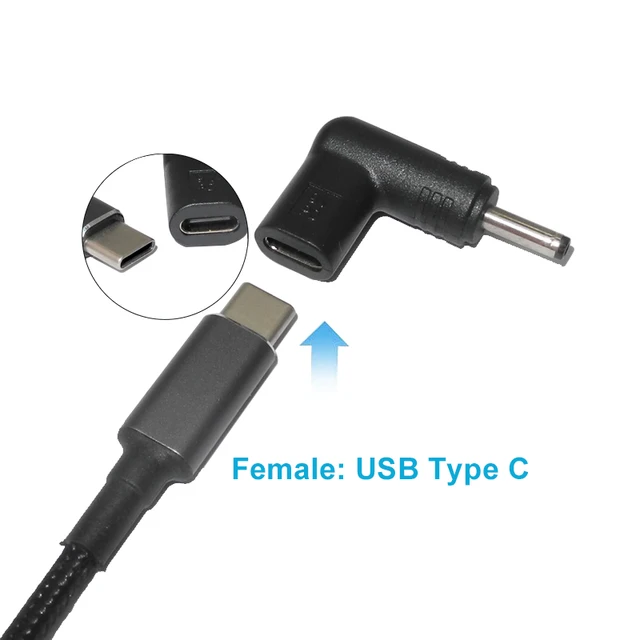 USB C Type C PD to 12V 3.5*1.35 5.5*2.5mm DC Power Supply Cable Adapter  Connector for Router LED Strip Speaker CCTV Camera