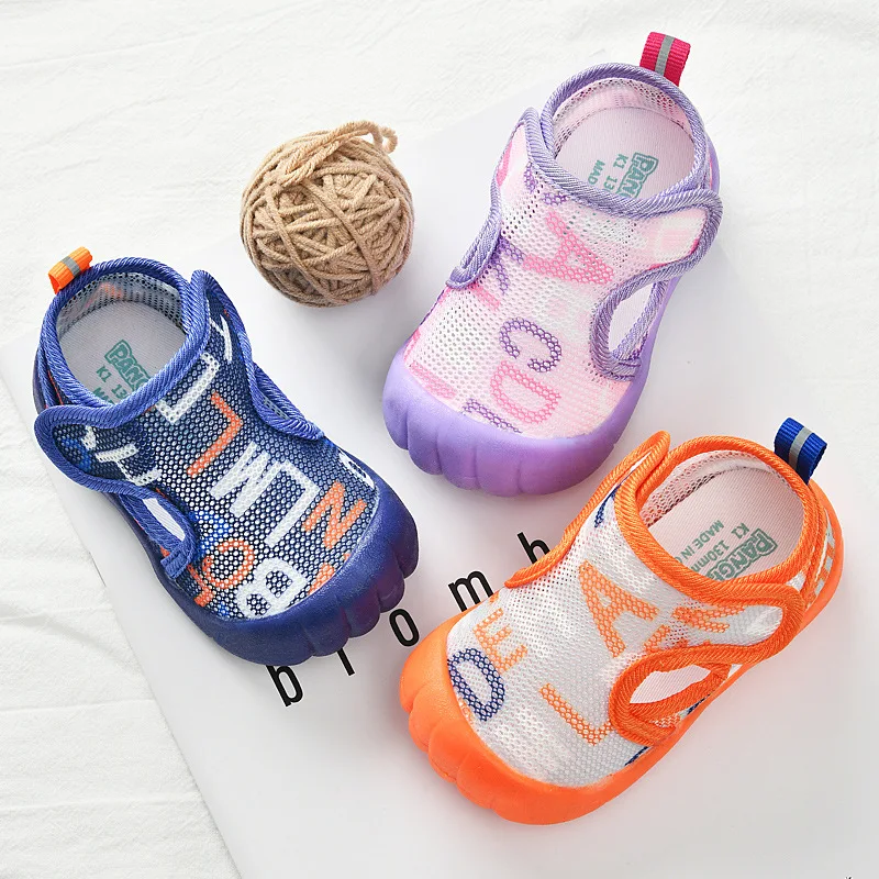 

Baby Sandals Summer Toddler Shoes 0-1-3 Years Old Baby Non-slip Soft Soled Infant Net Shoes for Baby Girls Shoes Baby Shoes Boy