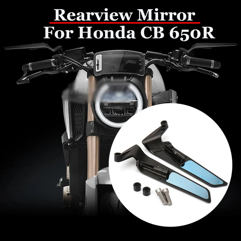 

CB650R Accessories Motorcycle Rearview Mirror For Honda CB 650R CB 650 R 2021 2022 2023 Invisible Mirror Wingle Rearview Mirror