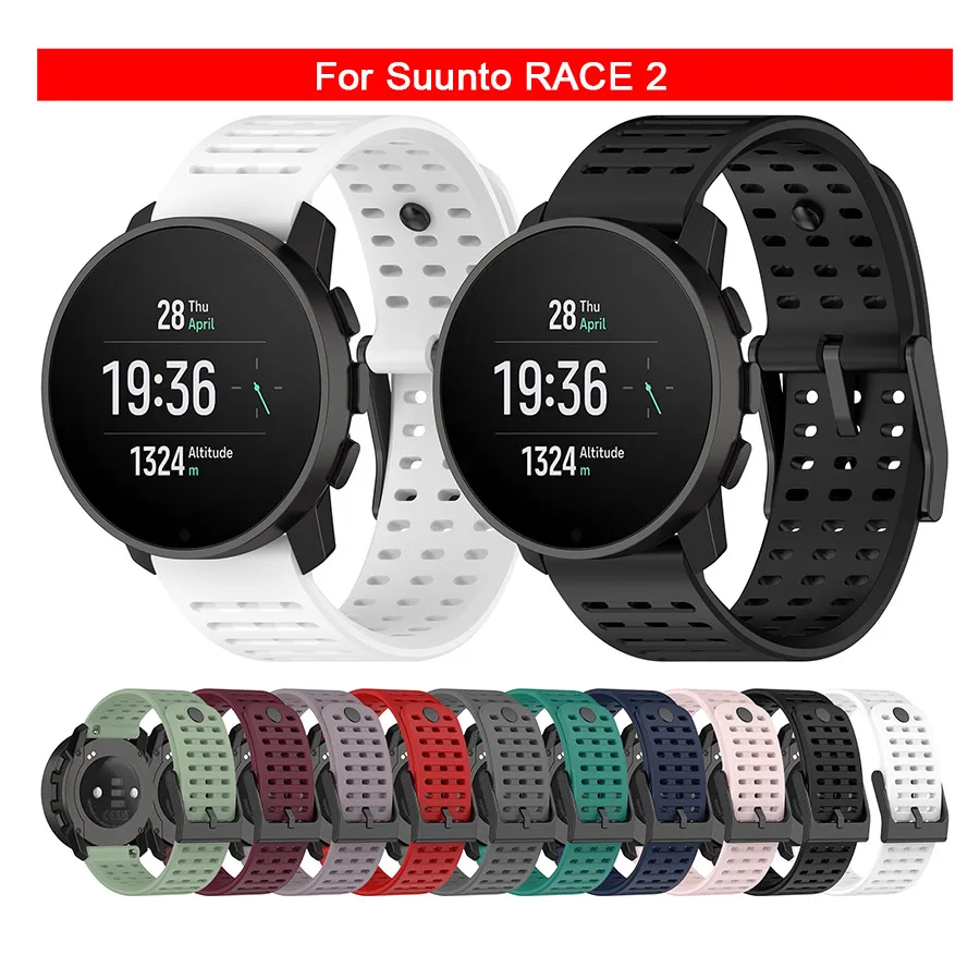 Premium Silicone Watch Strap: Durable Replacement Wristband Accessory