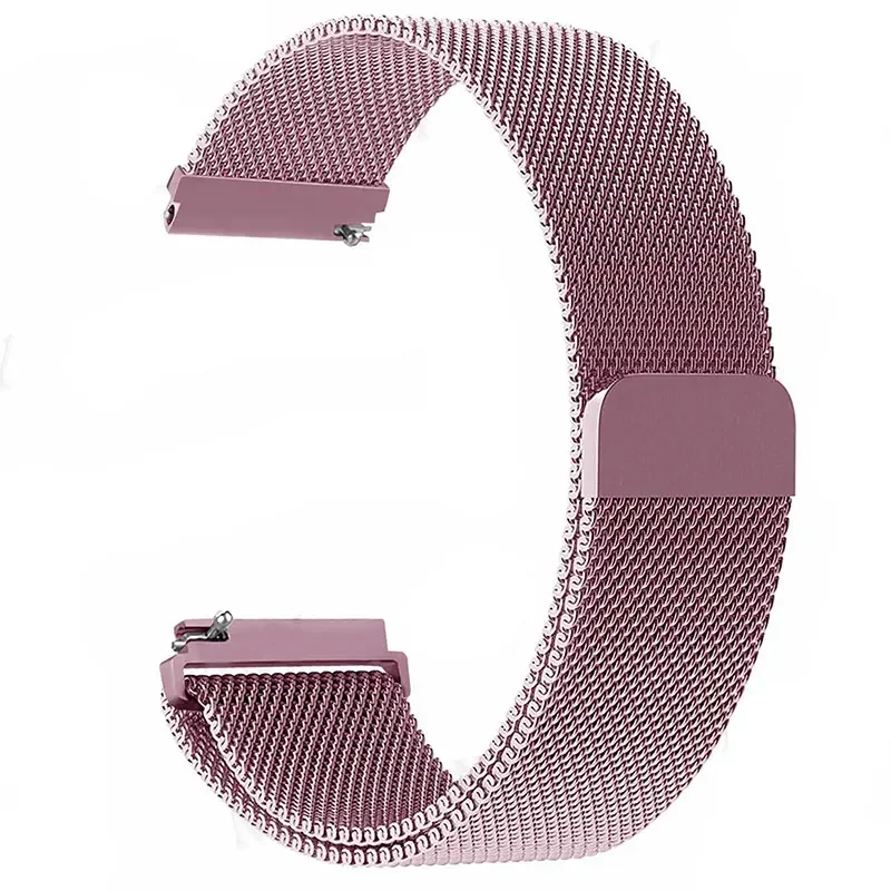 Elegant 22mm Milanese Strap - Premium Steel Watchband Bracelet