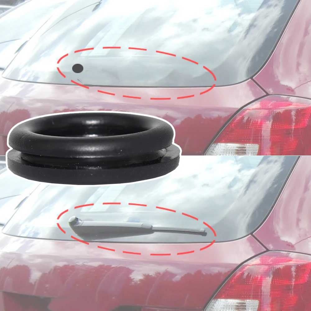 RearWiperBladeArmRockerDeleteRemovalBungRubberPlugCapFor