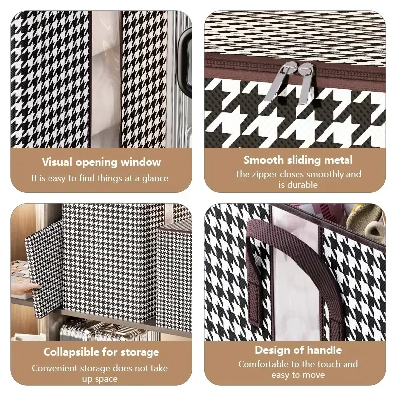 

Органайзер для гардероба, пылезащитный органайзер для постельного белья, органайзер для дома, органайзер для хранения, сумка из нетканого материала для экономии места в путешествиях, одеяло