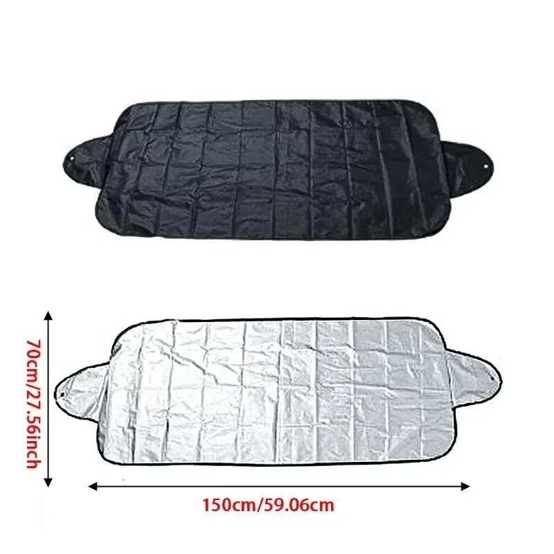 Car Exterior Protection Snow Blocked Car Covers Snow Ice Protector Visor Sun Shade Front Rear Windshield Cover Block Shields