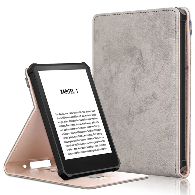 For  Kindle 2022 11 Gen Case Handheld 6 inch eBook Fold Stand Case  For Funda Kindle 11 Generation 2022 Smart Sleep Cover - AliExpress