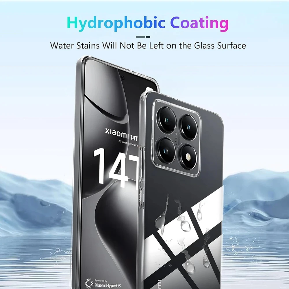 1.0mm Ultra Thin Silicone Soft Protective Case For Xiaomi Mi 14T 14 T Pro Ultra Crystal Clear Transparent Cover For 14 TPro phone case