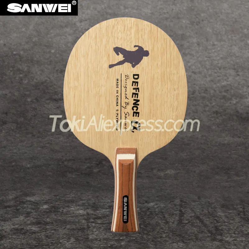 

Original SANWEI Defence Alpha Defensive Table Tennis Blade Chop Racket (5 Ply Wood DEF) Ping Pong Bat Paddle