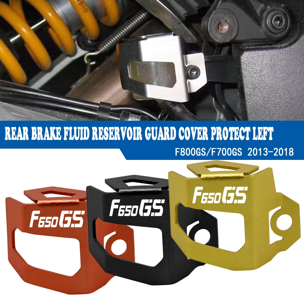 

For BMW F650GS F 650 GS 2008-2012 2011 2009 2010 F650 GS F 650GS Motorcycle CNC Rear Brake Fluid Reservoir Guard Cover Protector