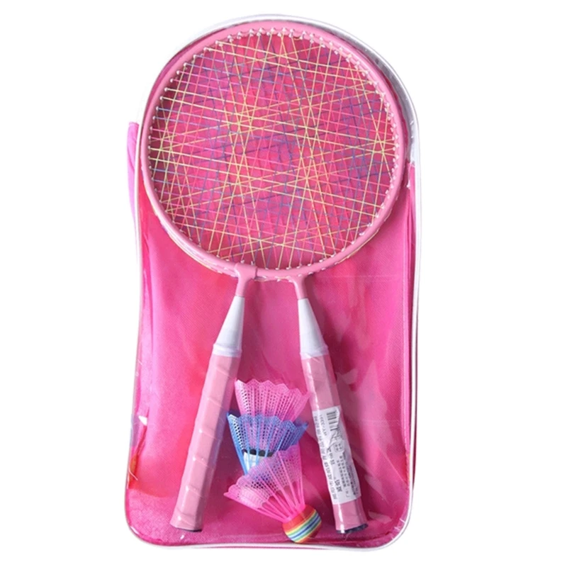 

831C 1 пара ракетки для бадминтона для детей набор для бадминтона для детей легкий сплав