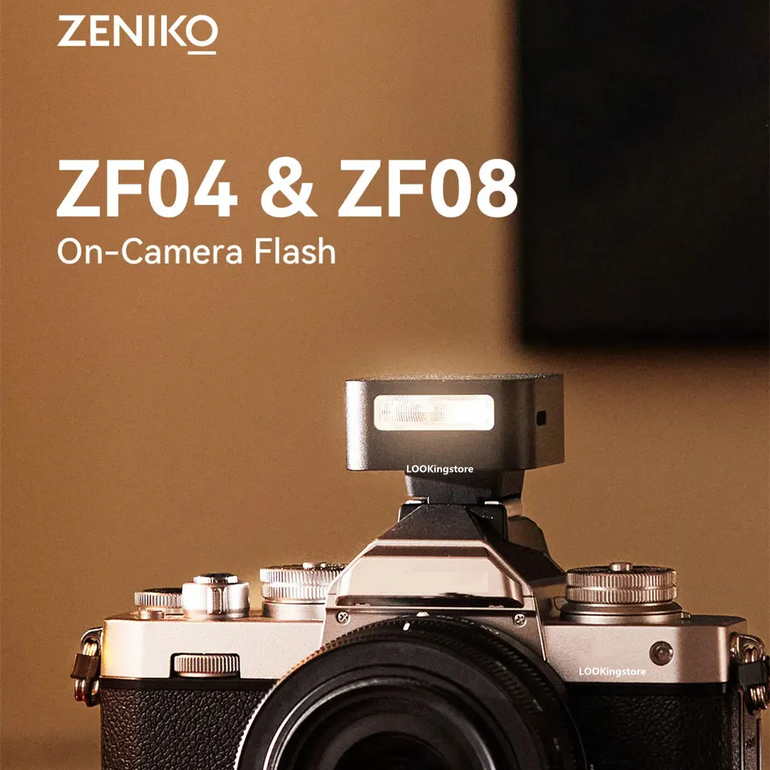 ZENIKO ZF04 ZF08 ミニレトロフラッシュ ユニバーサルホットシュー