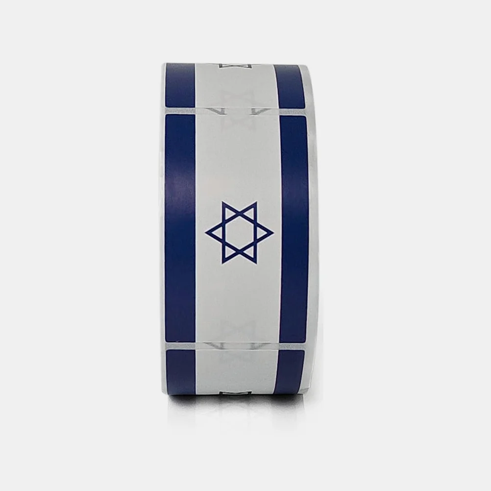 Israel Stickers Flag DIY Planner Taggies for Water Bottles Scrapbook Accessories Applied Adhesive Decals Aesthetic Laptop