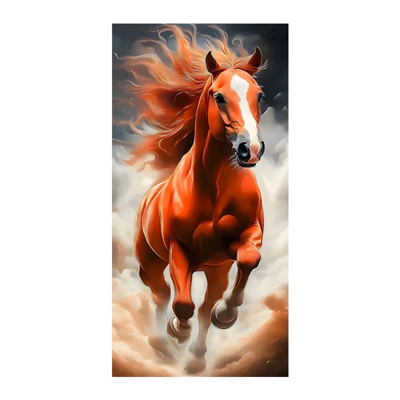 Decorative  Picture Hanging Artwork Self Adhesive Feng ui Wealth Attracting Home Decoration Modern Print on PP Paper