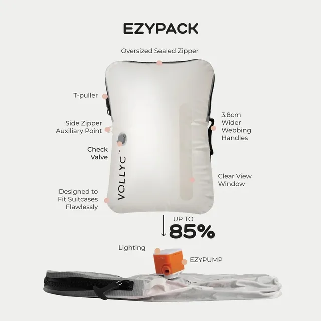Travel Backpack 85% Compression