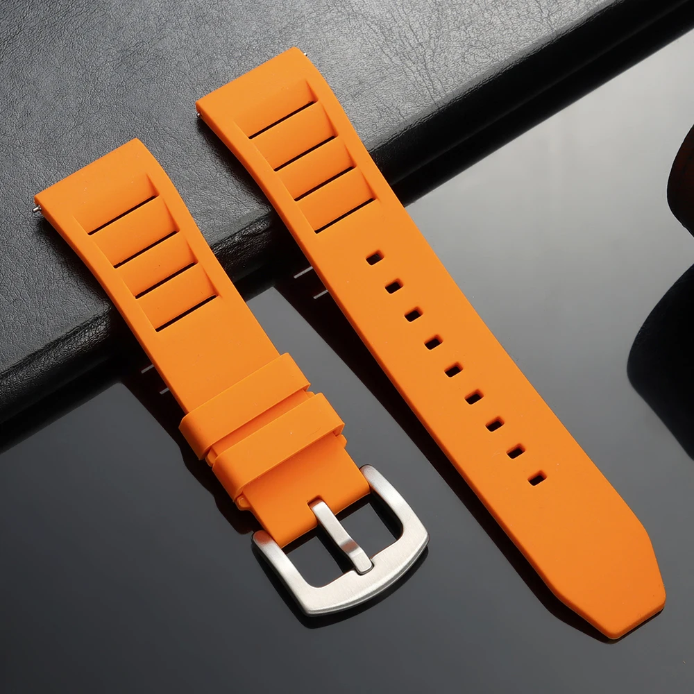 Universal Silicone Quick Release Watch Bands - Adjustable Rubber Strap