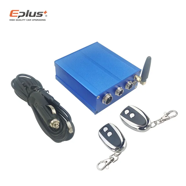 EPLUS 1 Pair 2pcs Car Exhaust System Electric Valve Control Exhaust Pipe Kit Adjustable Valve Angle Silencer Stainless Universal 6