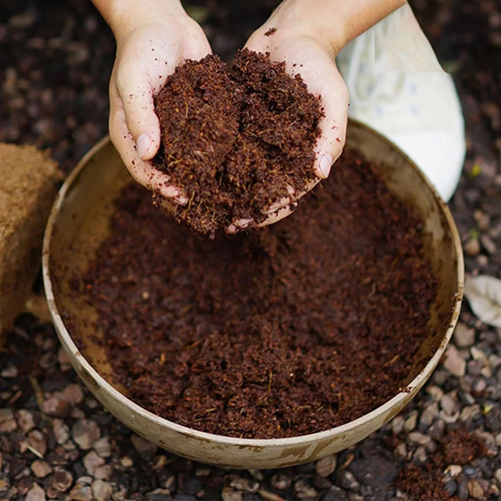 Coconut Bran Soilless Culture Nutrient Soil High Water Retention and Ventilation for Planting Fruits Vegetables